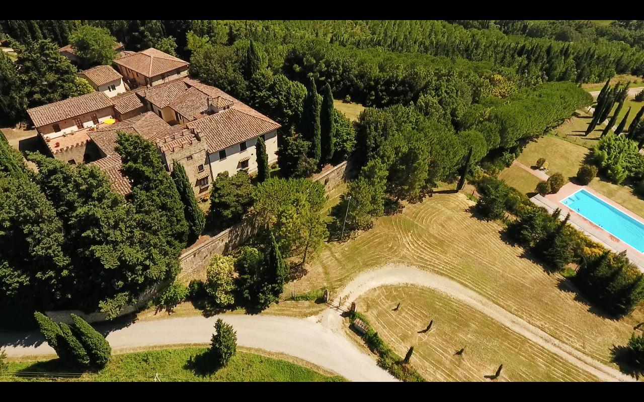 Castello Di Fezzana Apartamento Montespertoli Exterior foto