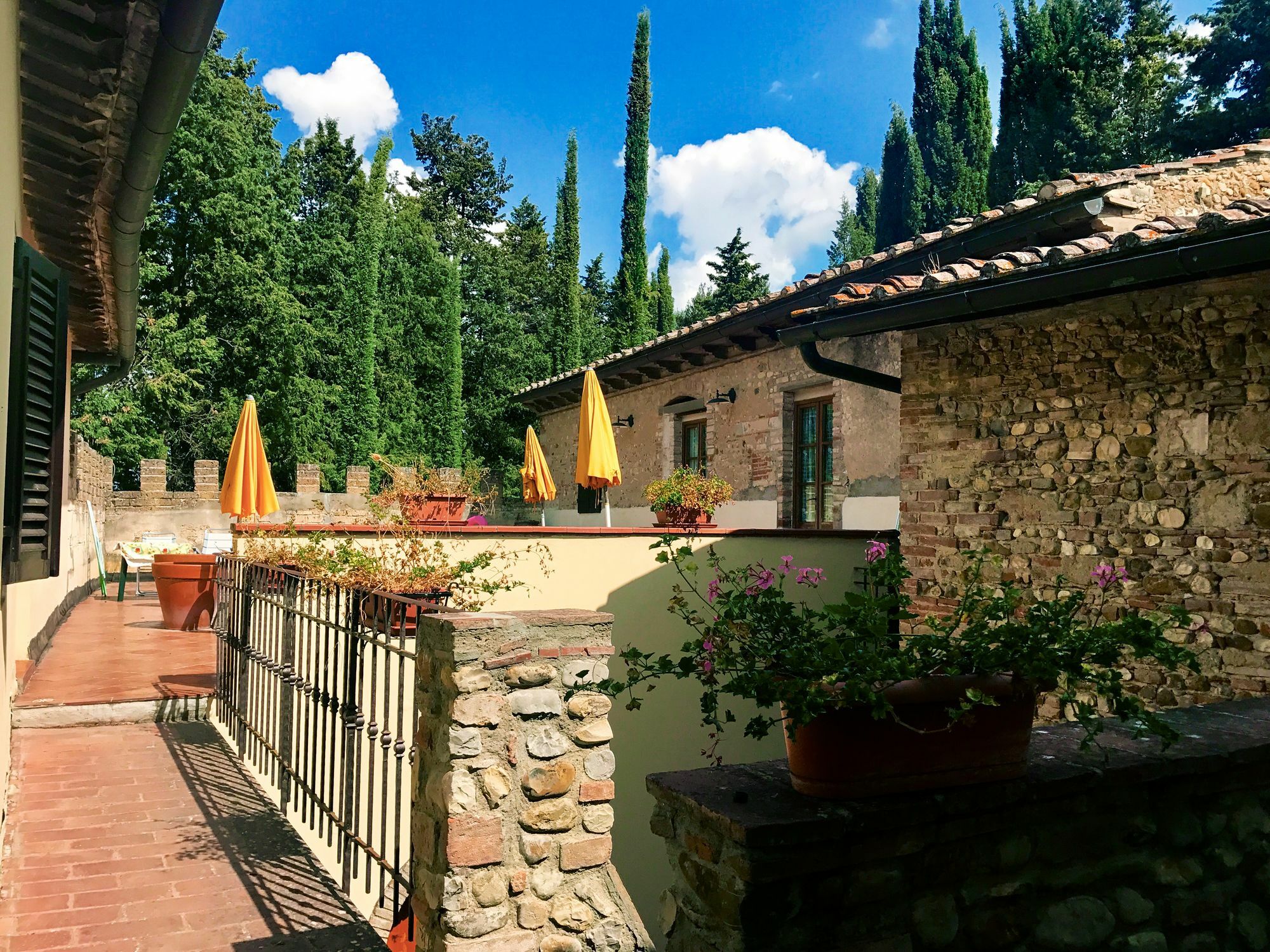 Castello Di Fezzana Apartamento Montespertoli Exterior foto